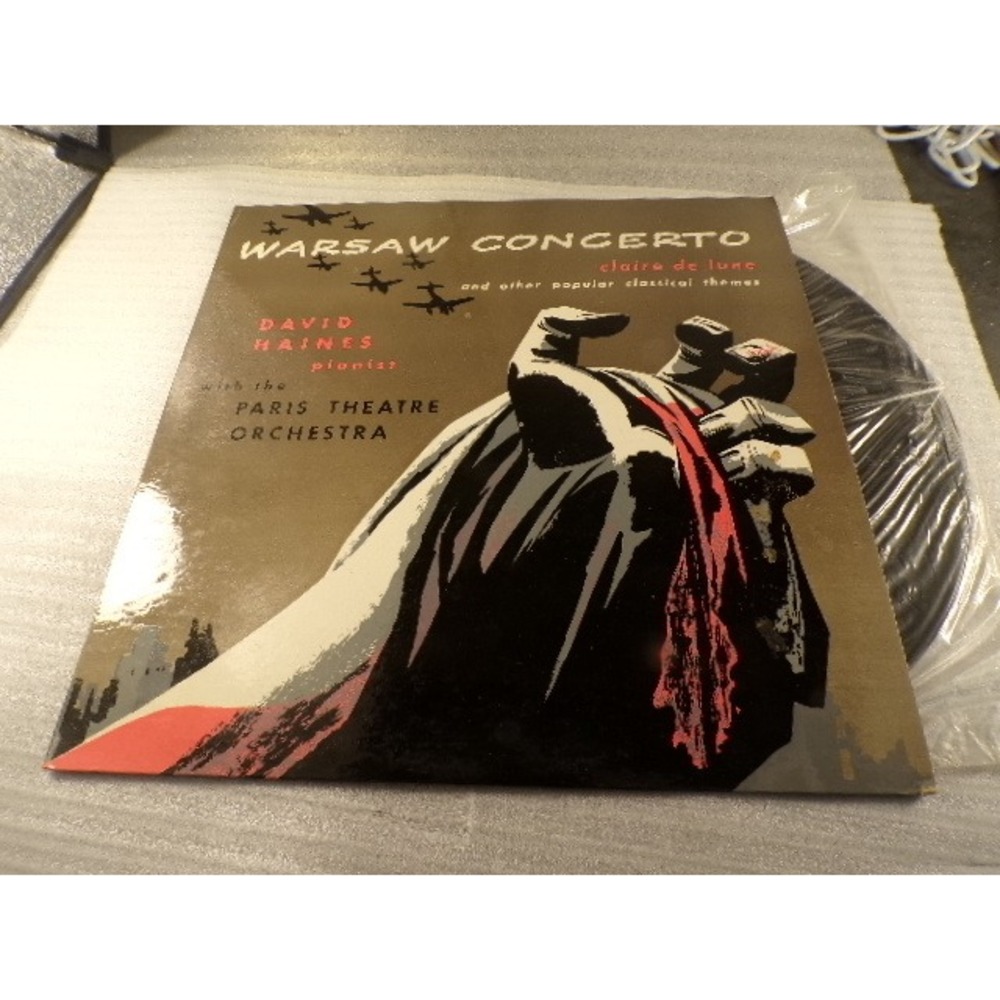 Warsaw Concerto Claire de Lune David Haines Paris Theatre Orchestra Vinyl LP